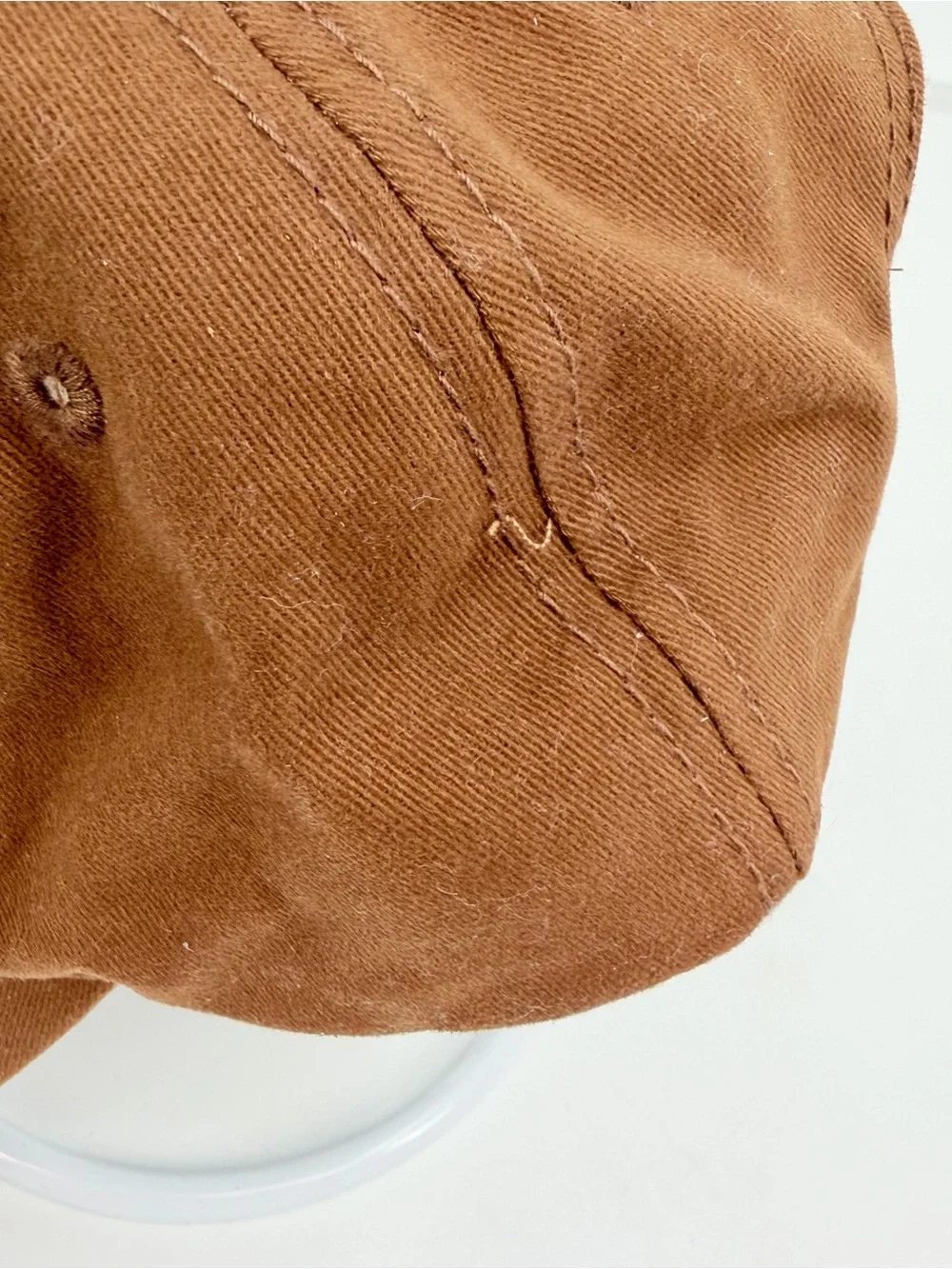 Caterpillar CAT Hat 1925 Patch Cap Brown Baseball Cap Cotton Adjustable Strap